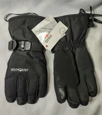 Rivmount Winter Ski Gloves For Men Women,3M Thinsulate Keep Warm Waterproof Glov