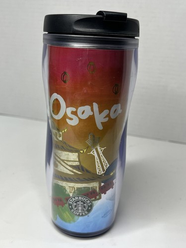 Starbucks 12 oz Global Icon Tumbler Becher Osaka Japan 2003 Barista Been There - Bild 2 von 8