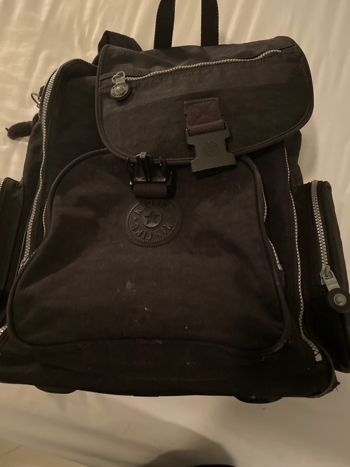 Kipling Black Roller Backpack - image 1