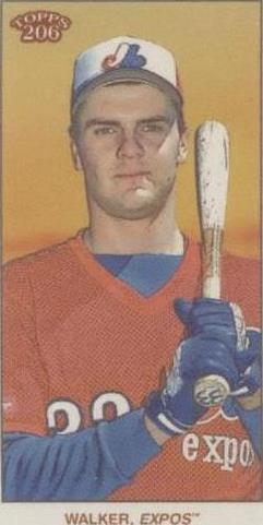 2022 Topps 206 Series 4 - Larry Walker #W4-33 - 1 of 1