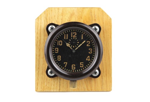 Reloj Reloj Panel Tren Mecánico Soviético URSS - Imagen 3 de 6