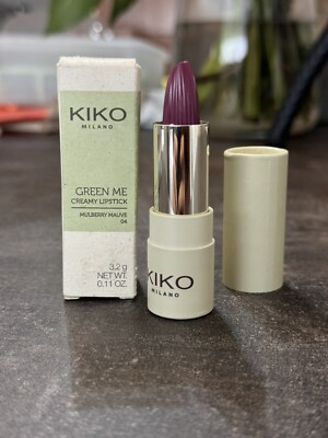 LABIAL GREEN ME CREAMY LIPSTICK 04 DE KIKO MILANO