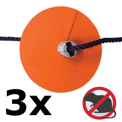 Rat Guards Boat and Yacht Mooring Universal Size 3 pieces in a Box | eBay