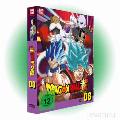 DVD DRAGONBALL SUPER - VOL. 8 (Episoden 113-131 der Anime-Serie) - 3 DVD's