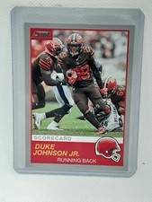 Duke Johnson Jr. 2019 Score Football - SCORECARD #105 - Cleveland Browns