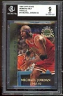 Michael Jordan Card 1996 Topps Stars Members Only Parallel #74 BGS 9