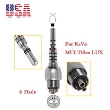 Dental LED Bulb Quick Coupling 6H For High Speed Turbine Fiber Optic Handpiece