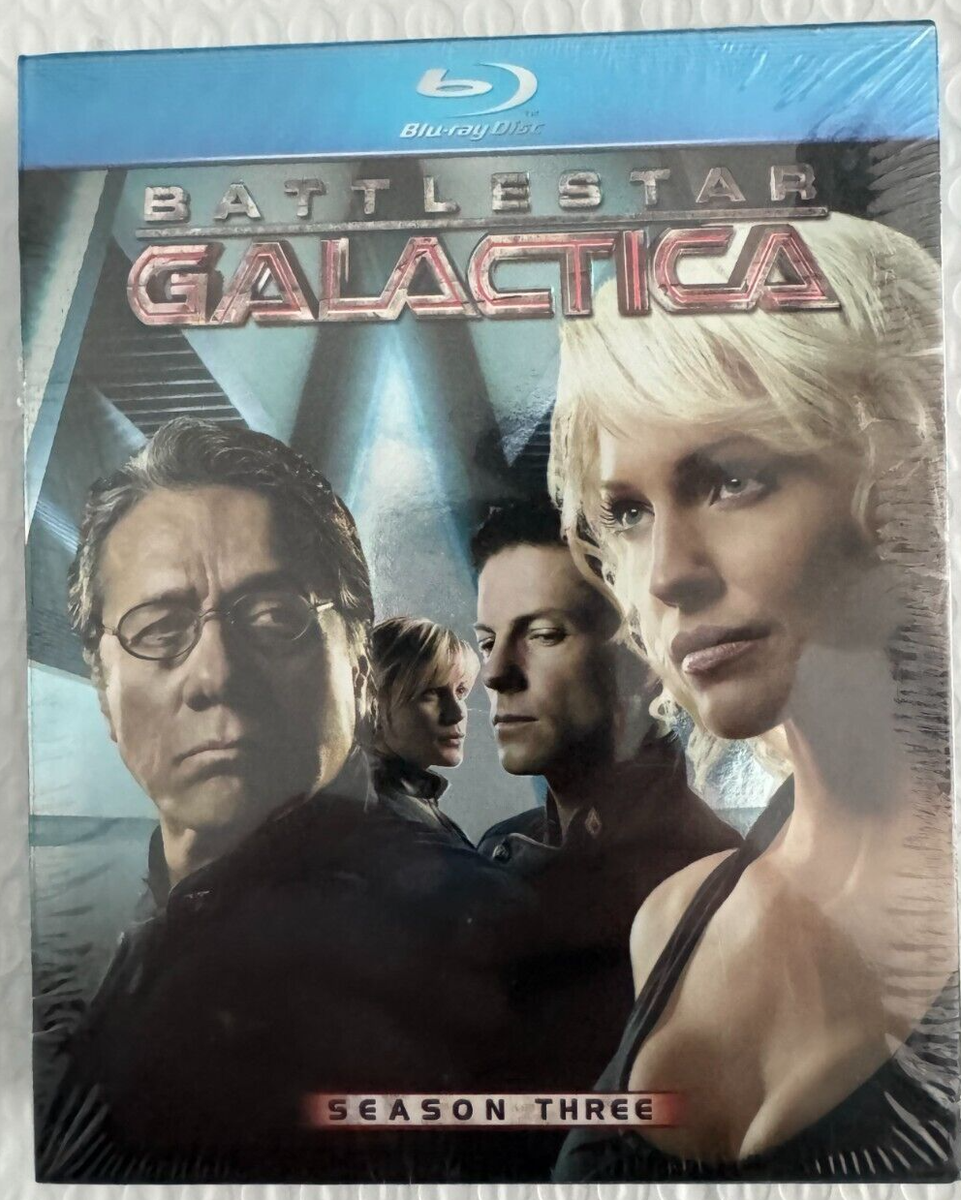 Battlestar Galactica - Season 3 (Blu-ray) New & Sealed w 