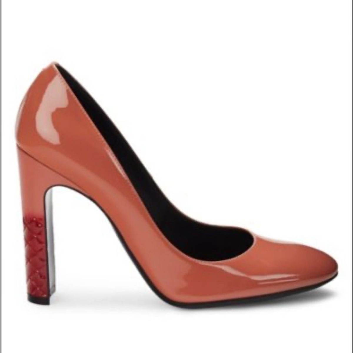 Bottega Veneta Heels Patent Leather Pumps Size 34 Pink Hibiscus