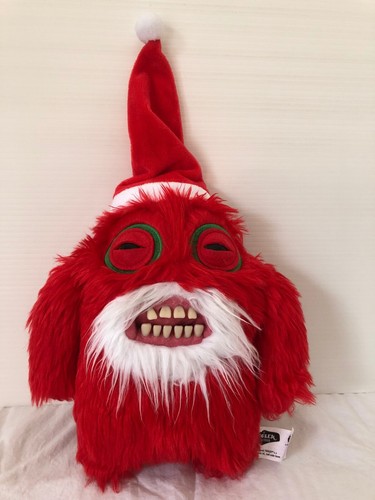Fuggler Festive Santa Fugg Ugly Monster Red Teeth Plush Spin Master 24cm