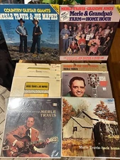 Merle Travis LP 12 Vinyl Record **NEW TITLES ADDED!!** Country Western Bluegrass