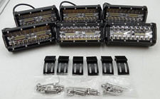 Naoevo 7 Inch Led Light Bar 720w 72000lm Offroad Fogdriving 6 Pcs Naoevo 7 Inch Led Light Bar 720w 72000lm Offroad Fogdriving 6 Pcs