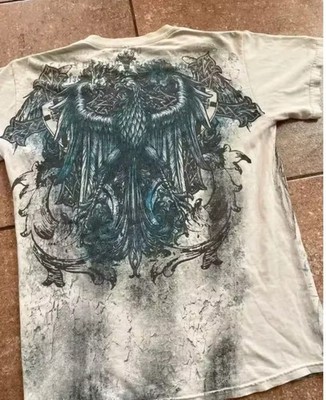 Y2k Affliction T-shirt New Harajuku Hip Hop Round Neck Oversized T