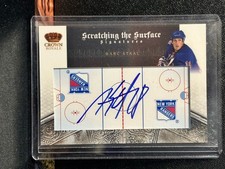 2010-11 Crown Royale Scratching the Surface Marc Staal Auto /100