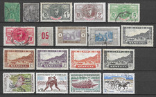 Senegal 1892-1961 Mixed Selection 18 x Values MH/Used