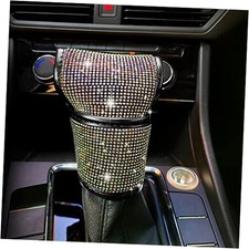Auto Gear Shift Knob Cover Bling Car Knob Gear Stick Protector PU Colorful