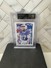 2024 Panini Instant Award Winners Josh Allen #AW-MVP /3661 BGS 10 Black Label 10