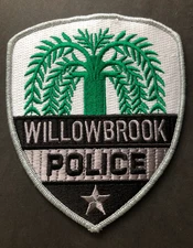 Willowbrook Illinois IL Police Sheriff Patch