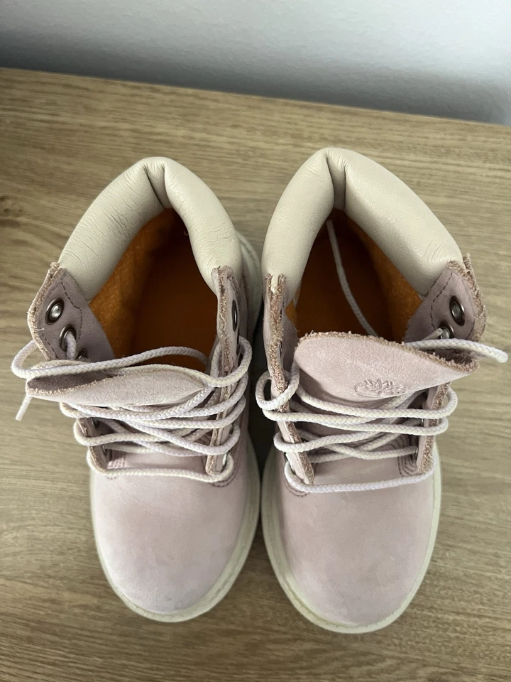 TIMBERLAND TODDLERS 6 英寸高级靴 'LAVENDER' 34892 9 码 — 第 4/4 张图片