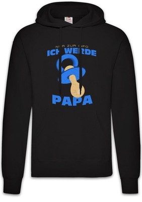 Nur Zur Info ich Werde Papa Herren Hoodie Papi Vater Daddy Dad Nachwuchs Geburt