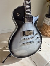 ESP LTD EC-1000T CTM Silver Sunburst Fishman Fluence Electric Guitar-Full Body