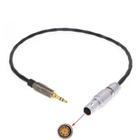 3.5mm Jack to EXT 9Pin Male Timecode Input Cable for RED Komodo 6K Cinema Camera