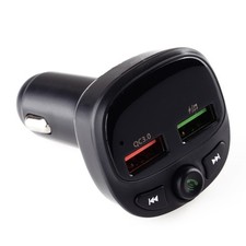 Handsfree Wireless Bluetooth FM Transmitter Car MP3 Player with Dual USB Charger
