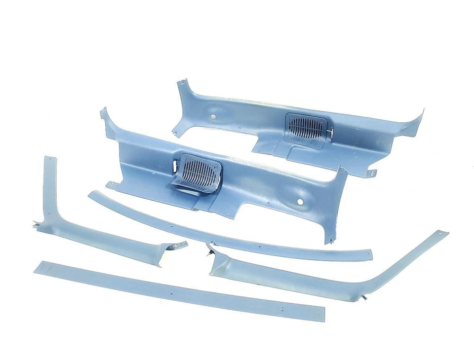 Ford F250 1996 OEM moldura azul y vidrio trasero pilares A  Foto 2 de 4