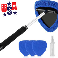 Car Windshield Cleaning Tool Kit Glass Window Wiper Cleaner Brush Pad Extendable