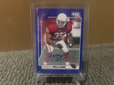 2024 Panini Zenith - Aeneas Williams #3 Blue Red Zone Autographs /25 (AU)