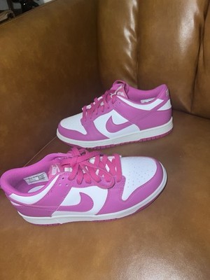 Nike Dunk Low ''Active Fuchsia'' size 6Y women s 7.5