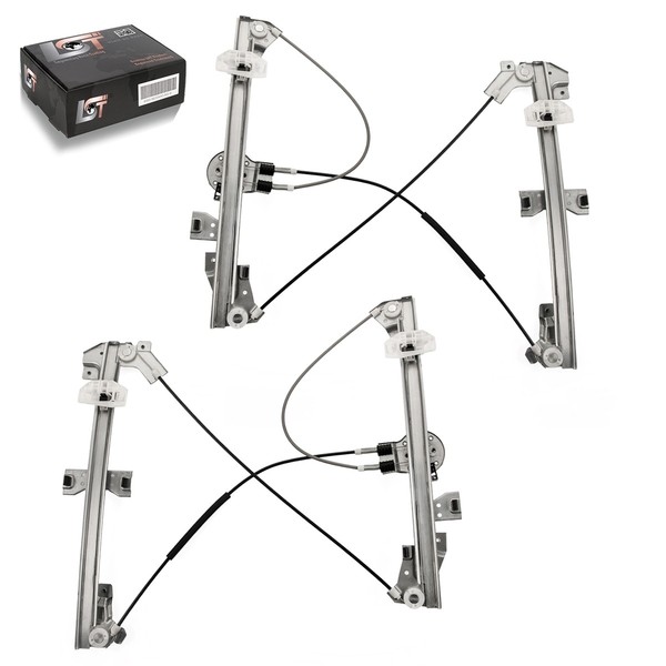 2X Fensterheber Manuell Set Vorne Links Rechts FüR Citroen Berlingo MF-image