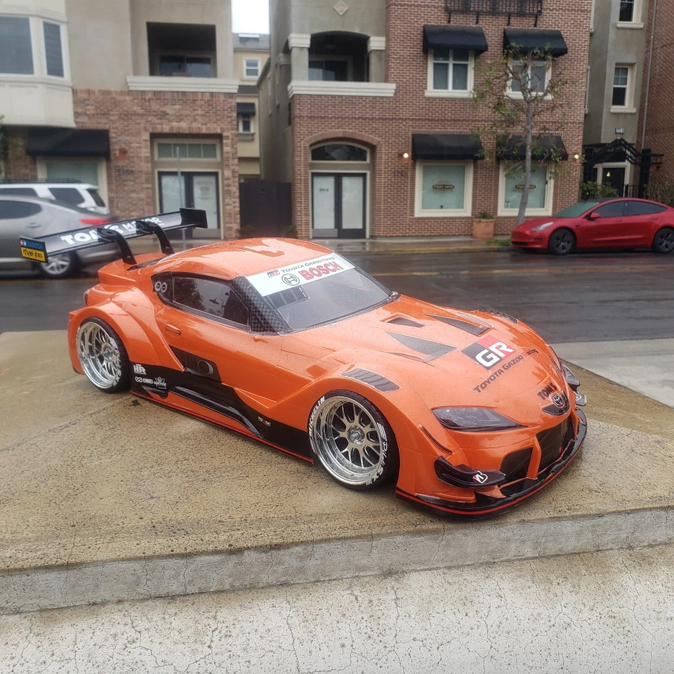 Solo cuerpo 200 mm 1/10 SUPRA JDM 4Tec-2 HPI RDS DC10 YD2 MST TT02 FZ02 Foto 4 de 4