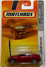 2008 Matchbox Vip Luxury Lexus Gs430 Red 37