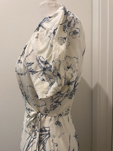ASTR The Label Women's Sketch Floral Midi Elysian Dress Size Medium Cottagecore - Picture 5 of 11