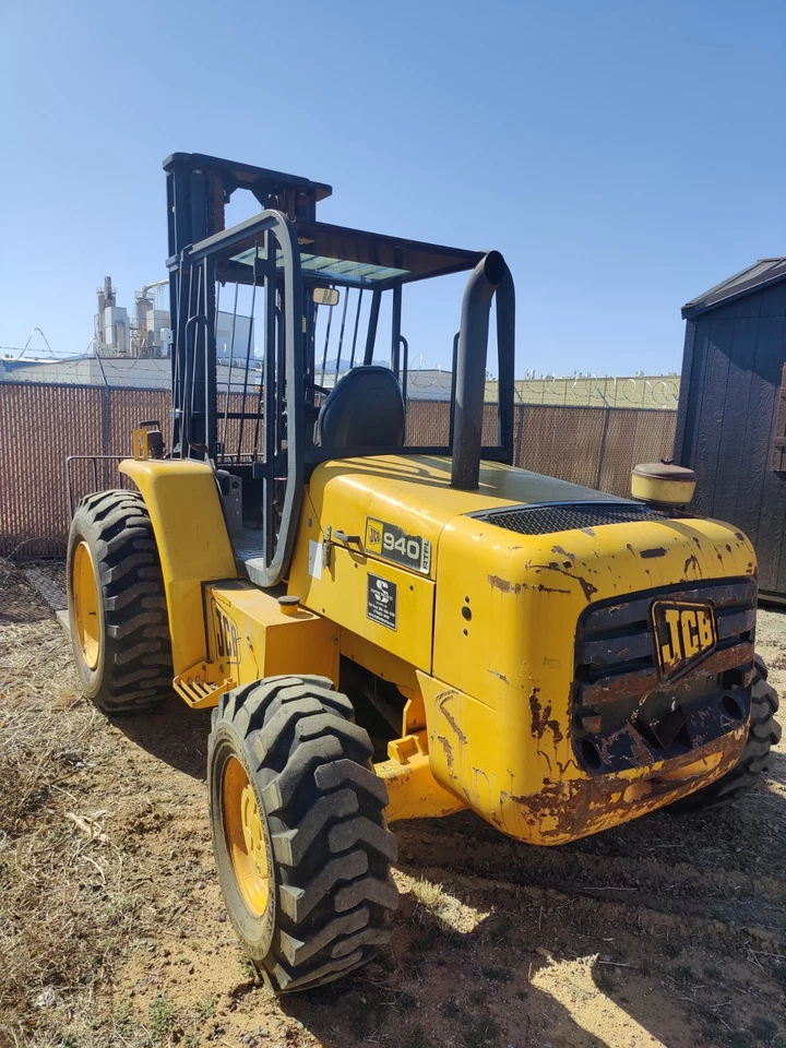 2004 JCB 940, 8,000# Rough Terrain Forklift, 4x4 Drive Three Stage Mast, SS - Image 3 of 4