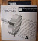 KOHLER Awaken G110, 4.3" Wall Mount Fixed Shower Head Vibrant Brushed Nickel,New — photo 3
