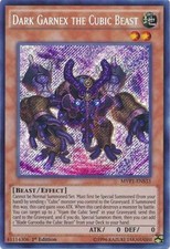 Dark Garnex la Bestia Cubica - MVP1-ENS33 - Rara Segreta - 1° Edizione NM Yugioh Y