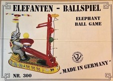 Nürnberger Blechspielzeug Nr.: 300 Elefantenspiel Made in Germany * TOPP