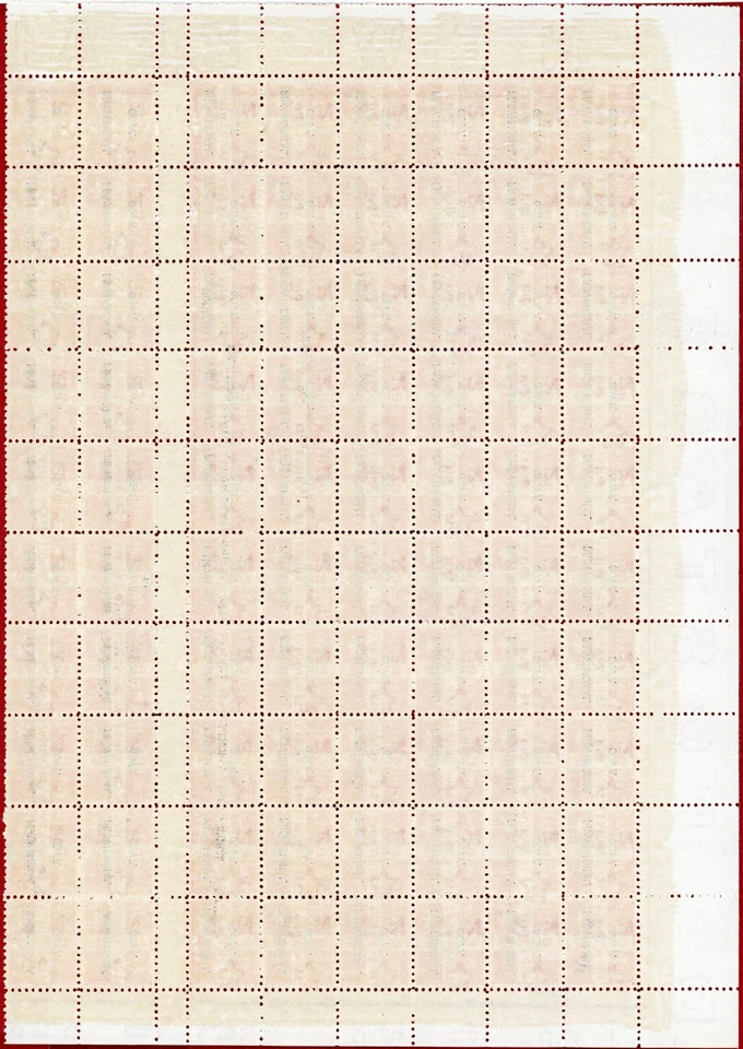 Samoa #35, 5p, Sobreimpressão Azul, Folha de 60+20, Perfeito Estado, OG, SCV $300.00 - Imagem 2 de 2