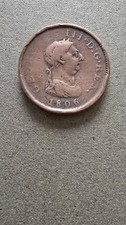 1806 - King George III - 1 Farthing Coin - United Kingdom
