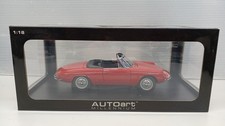 Autoart Alfa Romeo 1600 Duetto Spider 1/18 Scale Red Minicar Opened Box