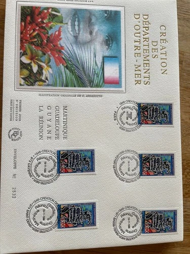 France SILK 13 different FDC covers from 1996-1997 all LARGE, high original cost