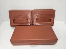 Lot 3 MTM Case-Gard Ammo 200 Storage Box Rust SB200 SB-200 Rimfire .22 & SB-22