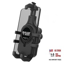Quick-Grip Pro Motorcycle Phone Holder with Vibration With Vibration Damper