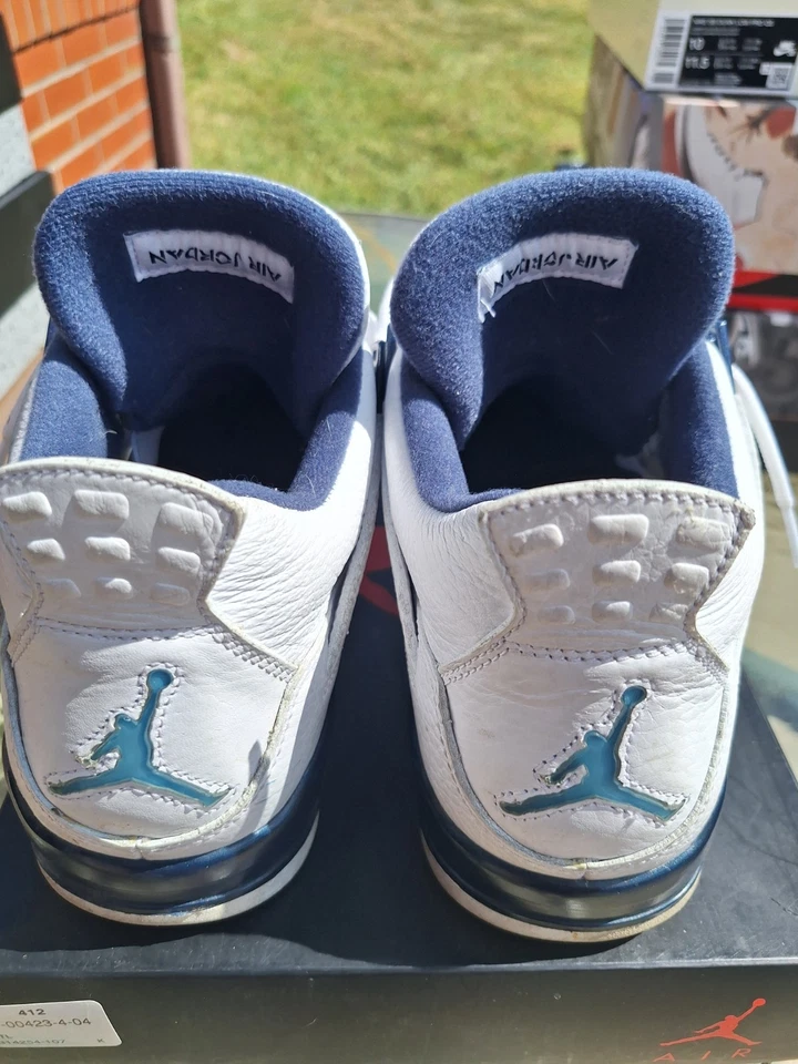 Air Jordan 4 Retro LS Columbia Talla 9.5 Foto 3 de 4