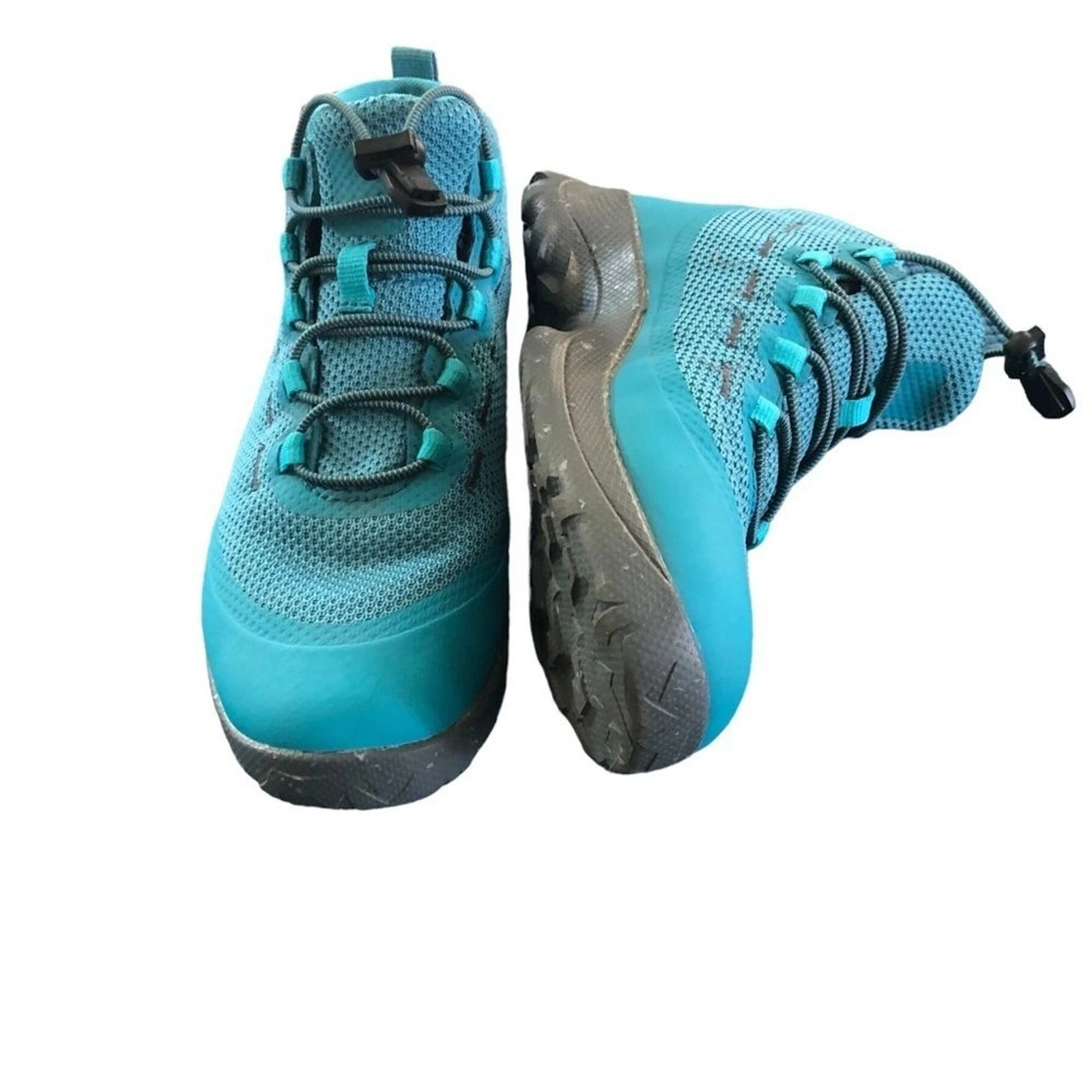REI Coop Flash Lace Up Hiking Boot Youth 4Y Blue Camping Outdoors Waterproof