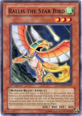 Rallis the Star Bird - POTD-EN007 - Common - 1st Edition - Damaged