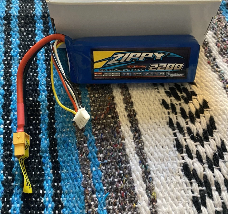 Zippy 3S 2200 40C High Discharge LiPo Akku NEU Flightmax - Bild 2 von 4