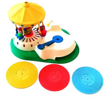 Fisher Price Little People #170 CHANGE-A-TUNE CAROUSEL 1981-83 Vintage Toys